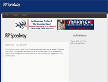 Tablet Screenshot of jrpspeedway.net